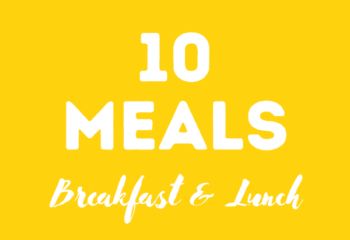 Breakfast & Lunch - 10 Meals