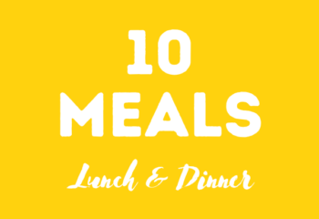 Lunch & Dinner - 10 Meals